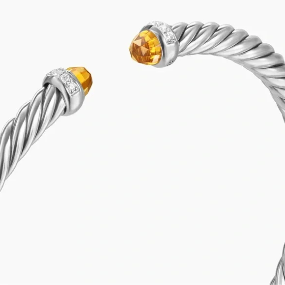 DAVID YURMAN Citrine Cablespira® Flex Bracelet - Picture 4 of 5